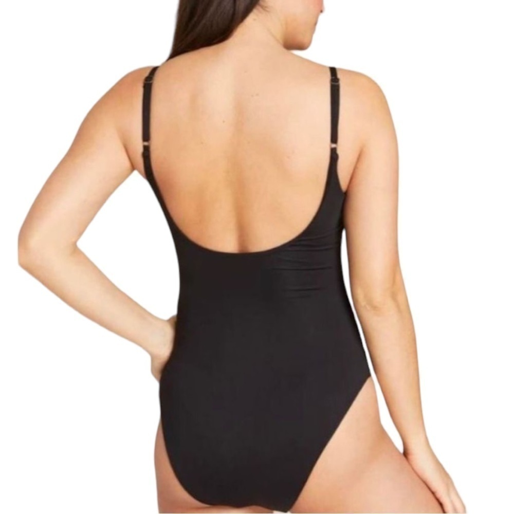 Andie Santorini‎ Cut Out One Piece XXL Black Swimsuit - Picture 2 of 10